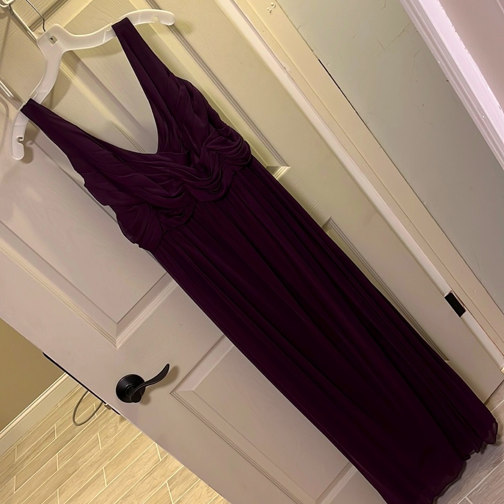 Flowy Purple Formal Dress